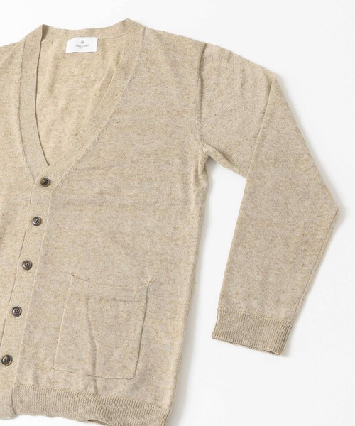 URBAN RESEARCH Sonny Label（アーバンリサーチサニーレーベル）の「リネン混ウォッシャブルサマーカーディガン（カーディガン/ボレロ・メンズ・ベージュ/オレンジ/ネイビー/グレー・LARGE/MEDIUM）」の16枚目の写真