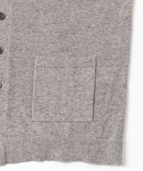 URBAN RESEARCH Sonny Label（アーバンリサーチサニーレーベル）の「リネン混ウォッシャブルサマーカーディガン（カーディガン/ボレロ・メンズ・ベージュ/オレンジ/ネイビー/グレー・LARGE/MEDIUM）」の22枚目の写真