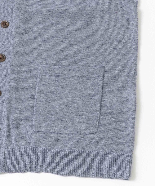 URBAN RESEARCH Sonny Label（アーバンリサーチサニーレーベル）の「リネン混ウォッシャブルサマーカーディガン（カーディガン/ボレロ・メンズ・ベージュ/オレンジ/ネイビー/グレー・LARGE/MEDIUM）」の14枚目の写真