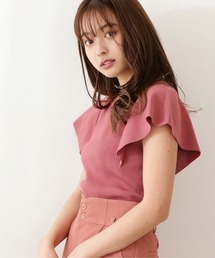 PROPORTION BODY DRESSING | 前後２ｗａｙラッフルニット / 1211170504(ニット/セーター)