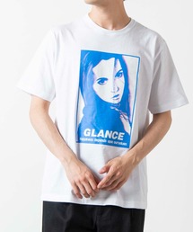 WEGO/ストリートロゴプリント半袖Tシャツ