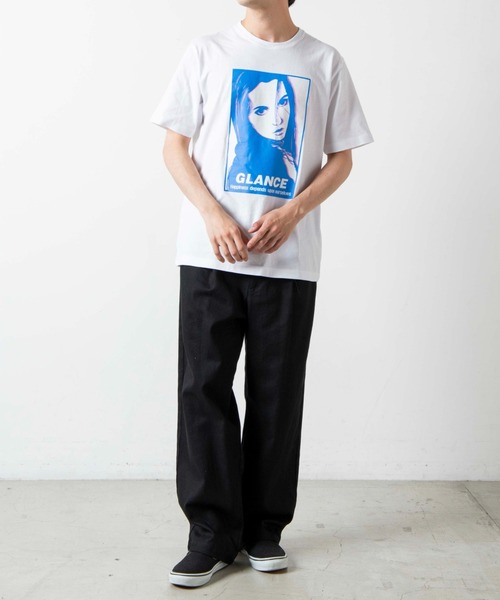 WEGO(ウィゴー)の「WEGO/ストリートロゴプリント半袖Tシャツ(Tシャツ/カットソー・メンズ・ホワイト/スミクロ・MEDIUM/SMALL/LARGE/X-LARGE)」の3枚目の写真