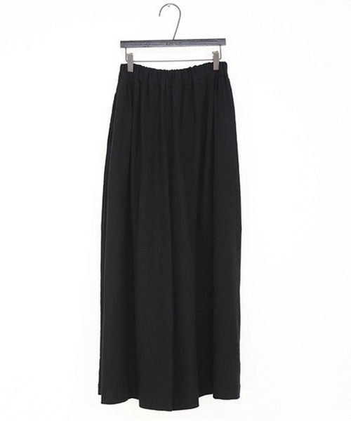 KOR（ケーオーアール）の「ガウチョパンツ ロングスカート風パンツ（その他パンツ・レディース・ブラック/イエロー/グリーン/アイボリー・FREE）」の7枚目の写真