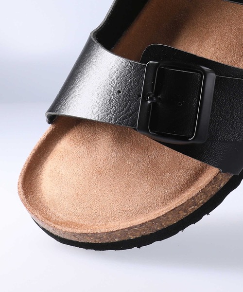 Right-on（ライトオン）の「２ストラップサンダル（サンダル・メンズ・ホワイト/ブラック/カーキブラウン/ブラウン・M/L）」の9枚目の写真