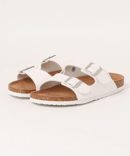 Right-on（ライトオン）の「２ストラップサンダル（サンダル・メンズ・ホワイト/ブラック/カーキブラウン/ブラウン・M/L）」の12枚目の写真