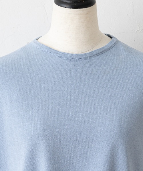 BEARDSLEY（ビアズリー）の「ユッタリプルオーバー（ニット/セーター・レディース・ブルー/アイボリー・FREE）」の5枚目の写真