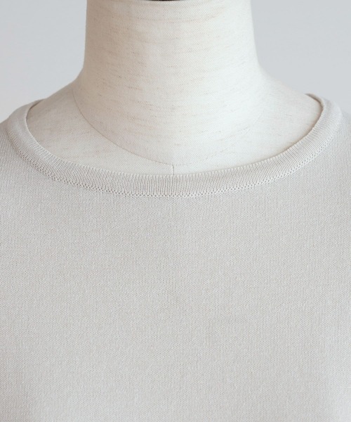 BEARDSLEY（ビアズリー）の「ユッタリプルオーバー（ニット/セーター・レディース・ブルー/アイボリー・FREE）」の18枚目の写真