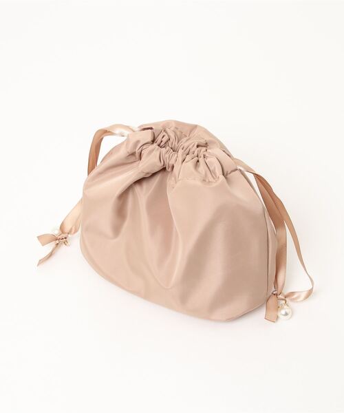 Jasmine Grandiflorum（ジャスミングランディフローラム）の「お花のパールいっぱいハンドバッグ（ハンドバッグ・レディース・ベージュ・FREE）」の6枚目の写真