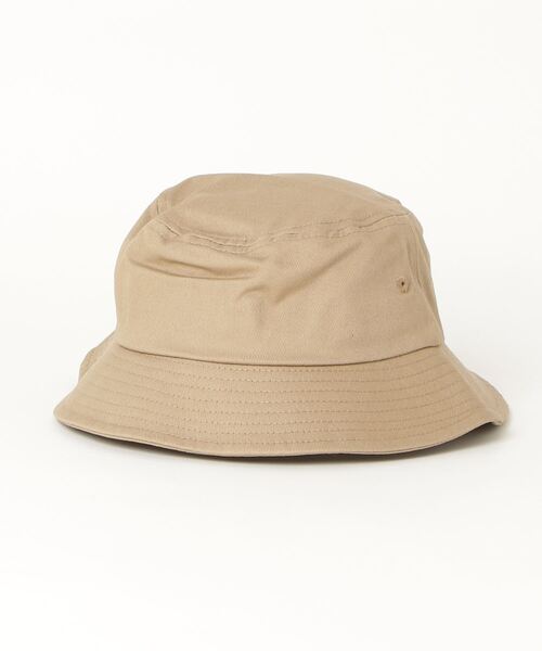 FRUIT OF THE LOOM（フルーツオブザルーム）の「FRUIT OF THE LOOM/フルーツオブザルーム 　キッズ ロゴ刺繍 バケットハット（ハット・キッズ・ブラック/ベージュ/サックスブルー/オレンジ・FREE）」の5枚目の写真