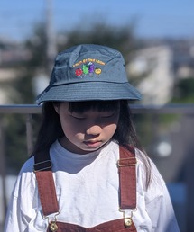FRUIT OF THE LOOM/フルーツオブザルーム 　キッズ ロゴ刺繍 バケットハット
