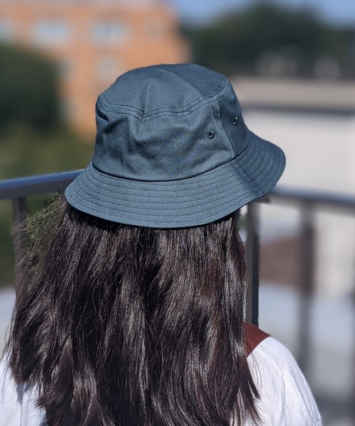 FRUIT OF THE LOOM（フルーツオブザルーム）の「FRUIT OF THE LOOM/フルーツオブザルーム 　キッズ ロゴ刺繍 バケットハット（ハット・キッズ・ブラック/ベージュ/サックスブルー/オレンジ・FREE）」の13枚目の写真