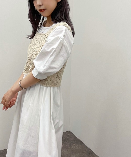 かぎ針ビスチェワンピースセット【ZOZOTOWN限定アイテム】（ワンピース