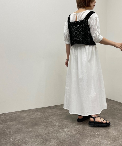 かぎ針ビスチェワンピースセット【ZOZOTOWN限定アイテム】（ワンピース