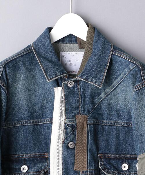 Sacai（サカイ）の「＜sacai（サカイ）＞ デニム ブルゾン■■■（デニムジャケット・メンズ・コバルトブルー・3/1/2）」の12枚目の写真