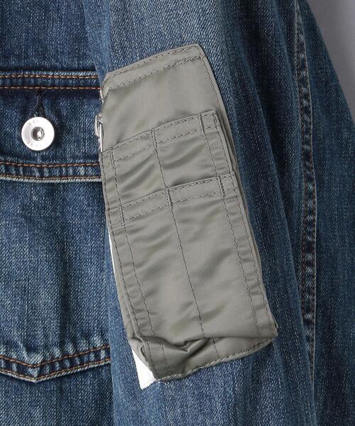 Sacai（サカイ）の「＜sacai（サカイ）＞ デニム ブルゾン■■■（デニムジャケット・メンズ・コバルトブルー・3/1/2）」の9枚目の写真