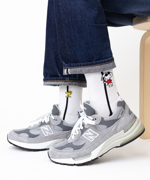 CHICSTOCKS（シックストックス）の「SNOOPY×CHICSTOCKS［JOE COOL 1］（ソックス/靴下・レディース・ホワイト系/ホワイト系1/ホワイト系2/ブラック系/ブラック・SMALL/MEDIUM/LARGE）」の2枚目の写真