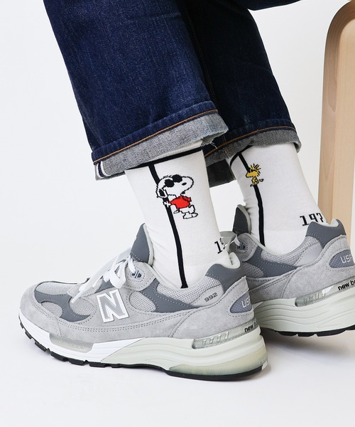 CHICSTOCKS（シックストックス）の「SNOOPY×CHICSTOCKS［JOE COOL 1］（ソックス/靴下・レディース・ホワイト系/ホワイト系1/ホワイト系2/ブラック系/ブラック・SMALL/MEDIUM/LARGE）」の12枚目の写真