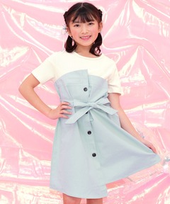 AKIRANAKA/アキラナカ】別注Hennie dress BLU/別注ワンピース