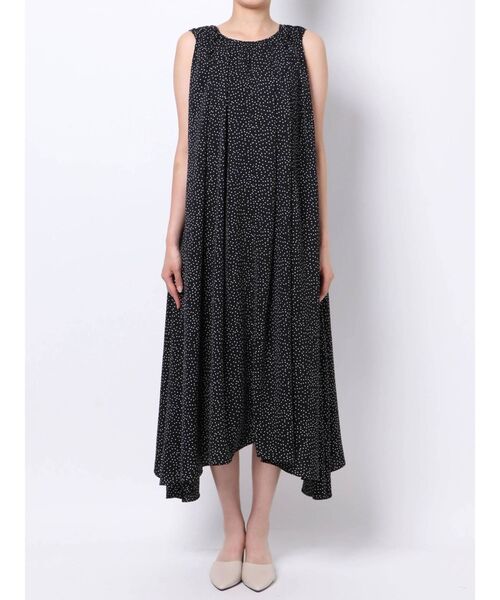 dazzlin（ダズリン）の「ランダムドットボリュームワンピース（ワンピース・レディース・ブラック/オフホワイト・FREE）」の21枚目の写真