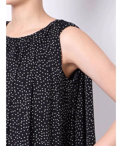 ワンピースランダムドットボリュームワンピース ワンピース Dazzlin ダズリン のファッション