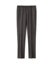 ウールピンヘッド ノープリーツスリムスラックス Fratelli Tallia di Delfino360