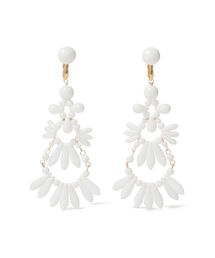 Ray BEAMS | RACKETS / Leaf Lace イヤリング(イヤリング)