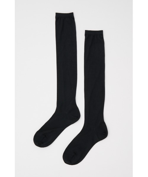 SLY（スライ）の「SHEER MESH HIGH SOCKS シアー メッシュ ハイソックス（ソックス/靴下・レディース・ブラック/イエロー系その他・FREE）」の2枚目の写真