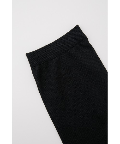 SLY（スライ）の「SHEER MESH HIGH SOCKS シアー メッシュ ハイソックス（ソックス/靴下・レディース・ブラック/イエロー系その他・FREE）」の4枚目の写真