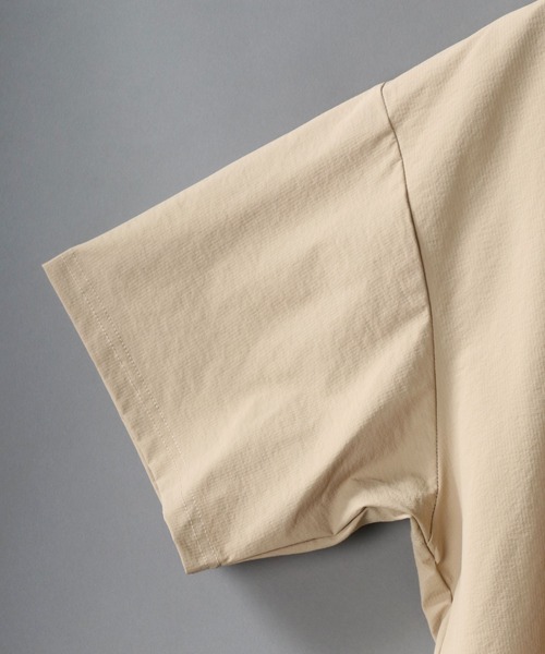 SITRY（シトリー）の「ストレッチ オーバーサイズＴシャツ＆テーパードパンツ セットアップ（ルームウェア/パジャマ・メンズ・ブラック/カーキ/ベージュ・M/L/LL）」の16枚目の写真