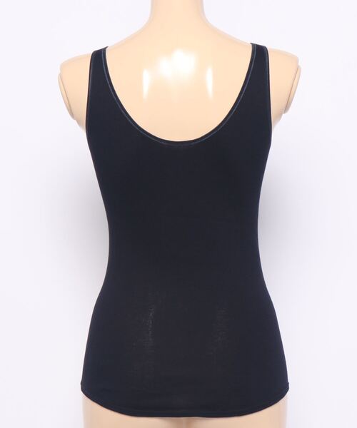 ONEME（ワンム）の「ONEME Seamless innerwear T/T（タンクトップ・レディース・ネイビー/オフホワイト・FREE）」の13枚目の写真