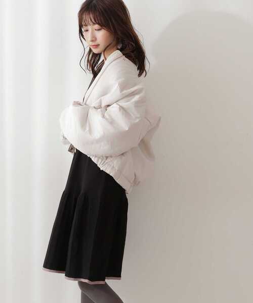 PROPORTION BODY DRESSING（プロポーションボディドレッシング）の「ミリタリーブルゾン / 1211255905（ブルゾン・レディース・グレー/カーキ・SMALL/MEDIUM）」の4枚目の写真