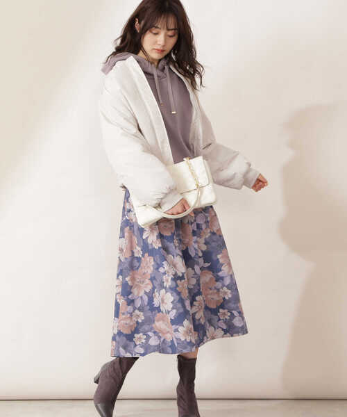 PROPORTION BODY DRESSING（プロポーションボディドレッシング）の「ミリタリーブルゾン / 1211255905（ブルゾン・レディース・グレー/カーキ・SMALL/MEDIUM）」の6枚目の写真