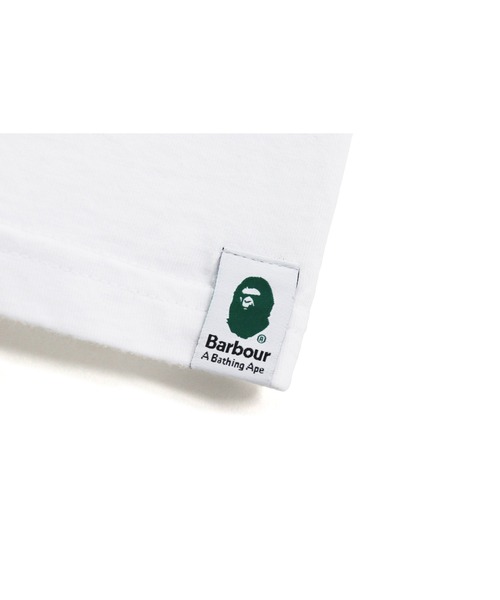 Barbour(バブアー)の「BARBOUR X BAPE TEE M(Tシャツ/カットソー・メンズ・ブラック/グリーン/ホワイト・LARGE/XX-LARGE/MEDIUM/SMALL/X-LARGE)」の6枚目の写真