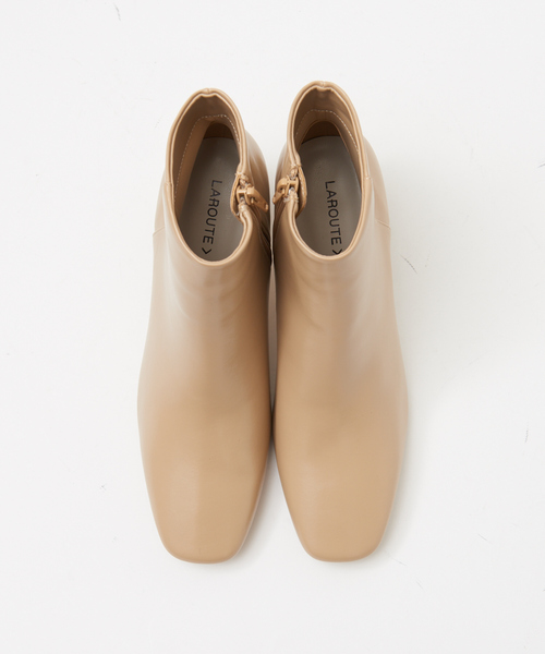 LAROUTE(ラルート)の「【WEB限定】スクエアトゥブーツ(ブーツ・レディース・ブラック/ベージュ/チャコールグレー/ライトブルー/オフホワイト/ダークグリーン/ボルドー・38/39/36/35/37)」の21枚目の写真