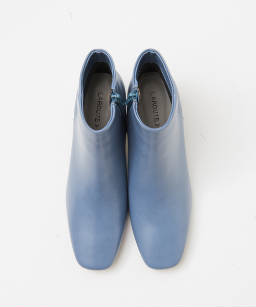 LAROUTE(ラルート)の「【WEB限定】スクエアトゥブーツ(ブーツ・レディース・ブラック/ベージュ/チャコールグレー/ライトブルー/オフホワイト/ダークグリーン/ボルドー・38/39/36/35/37)」の22枚目の写真