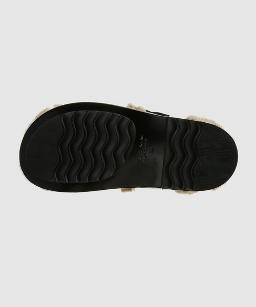 Simone Rocha(シモーネロシャ)の「MULTI-STRAP TRACK SANDAL W/ FAUX FUR LINING(サンダル・レディース・ブラック系その他・38/37/39/36)」の2枚目の写真