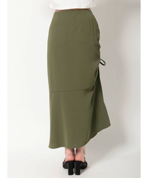 EVRIS（エヴリス）の「ドロストロングスカート（スカート・レディース・ブラック/カーキ・MEDIUM/SMALL）」の14枚目の写真