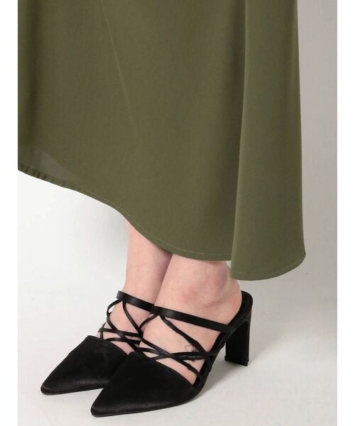 EVRIS（エヴリス）の「ドロストロングスカート（スカート・レディース・ブラック/カーキ・MEDIUM/SMALL）」の18枚目の写真