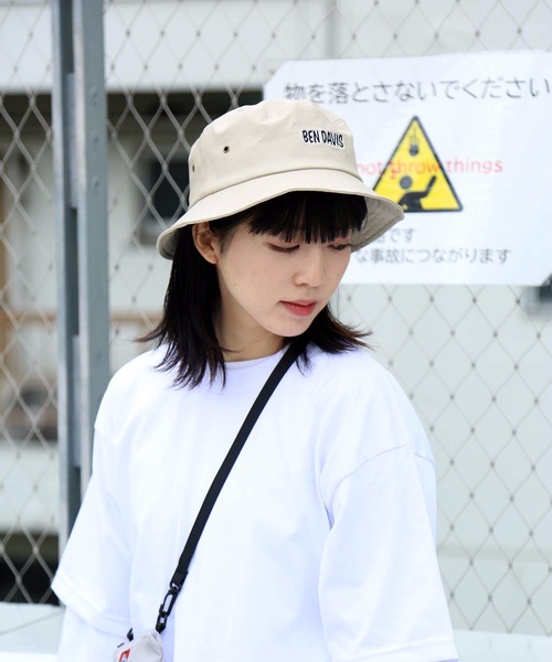 LB/S （エルビーエス）の「【BEN DAVIS/ベンデイビス】シンセティックレザーハットBDW-8636（ハット・メンズ・ホワイト/ブラック・FREE）」の3枚目の写真