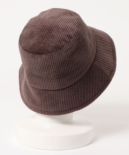 prose verse（プロズヴェール）の「コーデュロイバケットハット（ハット・レディース・ブラック/ダークブラウン/キャメル・ﾌﾘ-）」の4枚目の写真