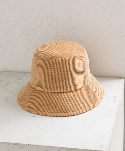 prose verse（プロズヴェール）の「コーデュロイバケットハット（ハット・レディース・ブラック/ダークブラウン/キャメル・ﾌﾘ-）」の20枚目の写真