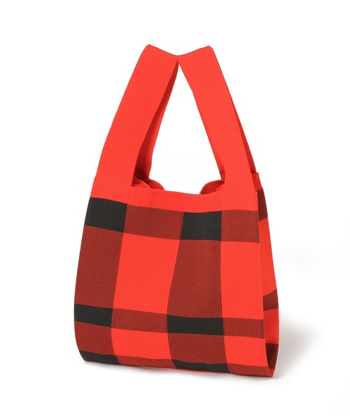 LEPSIM(レプシィム)の「【辻直子さんコラボ】アソートニットBAG 229725(ハンドバッグ・レディース・レッド系その他/グリーン系その他/パープル系その他/パープル系その他2/イエロー系その他・ONE SIZE)」の12枚目の写真