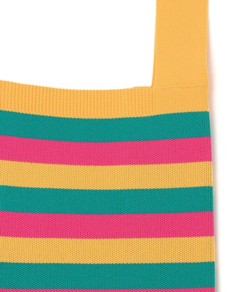 LEPSIM(レプシィム)の「【辻直子さんコラボ】アソートニットBAG 229725(ハンドバッグ・レディース・レッド系その他/グリーン系その他/パープル系その他/パープル系その他2/イエロー系その他・ONE SIZE)」の21枚目の写真