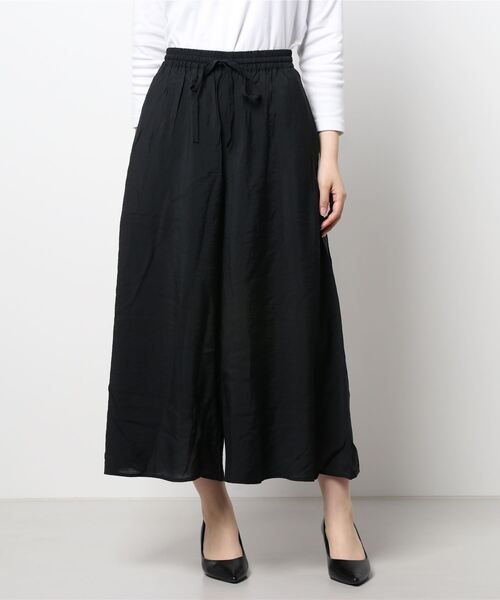 Lugnoncure（ルノンキュール）の「ウエストギャザーガウチョパンツ（その他パンツ・レディース・ブラック/オレンジ/ブルー・ﾌﾘ-）」の2枚目の写真