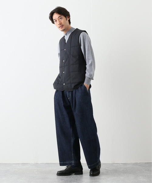 STUDIO NICHOLSON（スタジオニコルソン）の「【STUDIO NICHOLSON/スタジオニコルソン】SELVEDGE DENIM パンツ（デニムパンツ・メンズ・ネイビー/ブラック・SMALL/MEDIUM）」の3枚目の写真