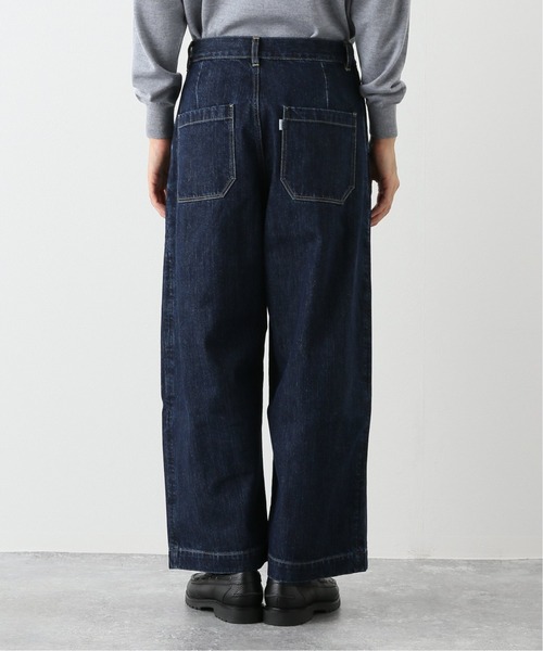 STUDIO NICHOLSON（スタジオニコルソン）の「【STUDIO NICHOLSON/スタジオニコルソン】SELVEDGE DENIM パンツ（デニムパンツ・メンズ・ネイビー/ブラック・SMALL/MEDIUM）」の15枚目の写真