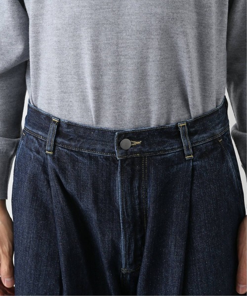 STUDIO NICHOLSON（スタジオニコルソン）の「【STUDIO NICHOLSON/スタジオニコルソン】SELVEDGE DENIM パンツ（デニムパンツ・メンズ・ネイビー/ブラック・SMALL/MEDIUM）」の11枚目の写真