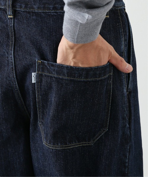 STUDIO NICHOLSON（スタジオニコルソン）の「【STUDIO NICHOLSON/スタジオニコルソン】SELVEDGE DENIM パンツ（デニムパンツ・メンズ・ネイビー/ブラック・SMALL/MEDIUM）」の9枚目の写真