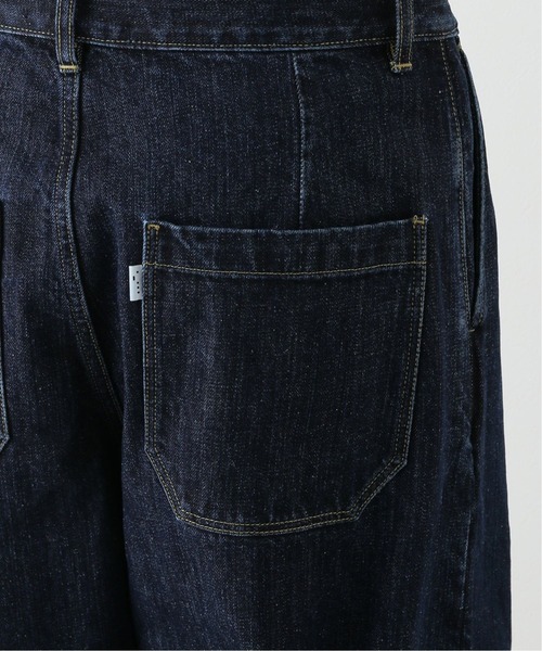 STUDIO NICHOLSON（スタジオニコルソン）の「【STUDIO NICHOLSON/スタジオニコルソン】SELVEDGE DENIM パンツ（デニムパンツ・メンズ・ネイビー/ブラック・SMALL/MEDIUM）」の7枚目の写真