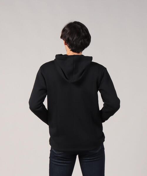 agnes b.(アニエスベー)の「K330 SWEAT HOODY スウェットフーディー(パーカー・メンズ・ブラック・1/2/0/3)」の2枚目の写真